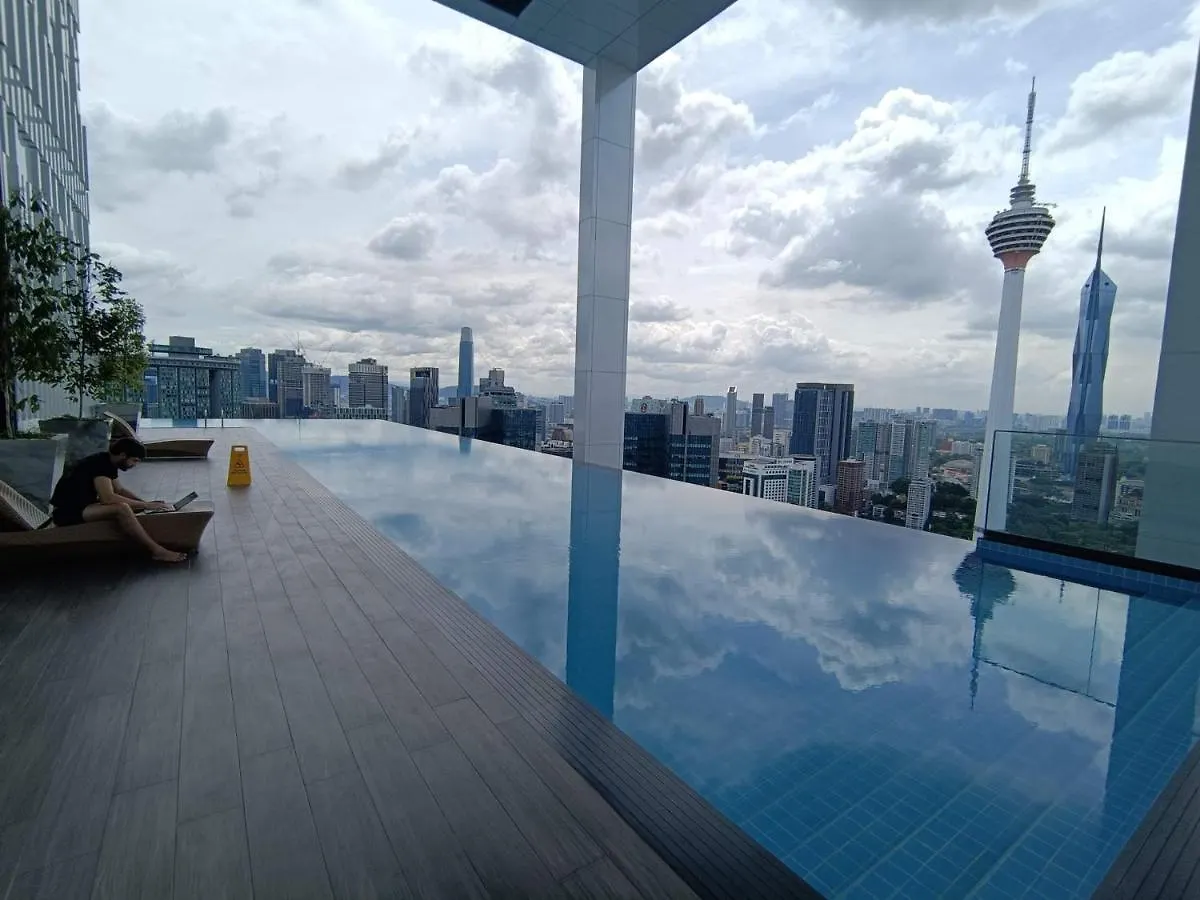 Appartamento Platinum 2 Klcc Newluxurycondo By Langitel With Infinitycityview Swimmingpool Kuala Lumpur Malesia